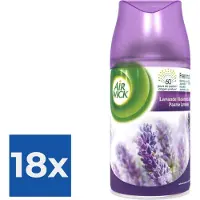 Airwick Air Wick Freshmatic Max Automatische Spray - Navulling - Paarse Lavendel - 250 ml - Voordeelverpakking 18 stuks