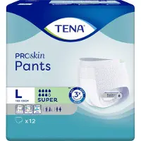 Tena Proskin Pants Super - Large, 12 stuks . Voordeelbundel met 4 verpakkingen