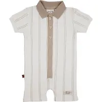 Frogs and Dogs - Onesie Piqué Stripes - - Maat 68 -