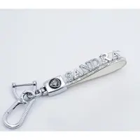 Dutch Shield Sleutelhanger met naam - Tekst gepersonaliseerd - Cadeau voor man vrouw -white/silver/diamond Sleutelhanger met naam - Tekst gepersonaliseerd m