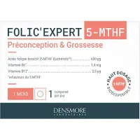 Densmore Folic'Expert 5-MTHF Preconceptie & Zwangerschap 30 Tabletten