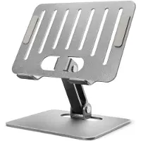 Mobilize Foldable Tablet Standaard Zilver Verstelbaar