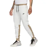 Nike Tech Fleece Sportswear Joggingbroek Wit Beige Zwart