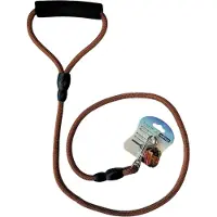 Nobleza Hondenriem - Soft grip - Lengte 120 cm - Honden riem - Uitlaatriem - Puppy riem - Bruin