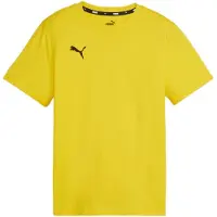 Puma T-shirt teamGOAL Casuals - Faster Yellow/Zwart Kids