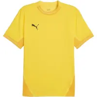 Puma Functioneel shirt 'TeamFinal' geel / donkergeel / zwart