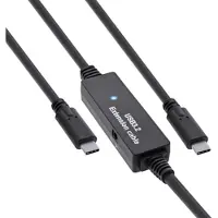 InLine USB-C actieve kabel | USB3.0 5 Gbps | 15 meter