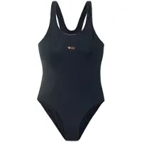Aquawave Dames/Dames Zeewier Eendelig Zwempak (Zwart)