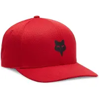 FOX Head Tech Flexfit Cap Red || Maat: L/XL