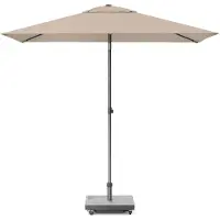 Platinum sun & shade Platinum Lisboa parasol 210x150 taupe - |
