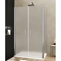 Lacus Zijwand giglio evo matt 80x200 cm kristalglas chroom