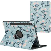 IMoshion 360° Draaibare Design Bookcase voor de Samsung Galaxy Tab S10 Plus / Tab S9 FE Plus / Tab S9 Plus - Flowers