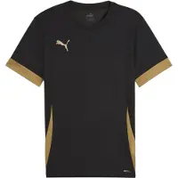 Puma Functioneel shirt 'TeamGoal Matchday' mosterd / zwart