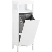 SoBuy Meuble Salle de Bain Blanc 30x90x30 cm