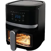 KOENIC Kaf 41323 B - Heteluchtfriteuse Zwart 37 L 1300 W Aantal Frituurmanden: 1