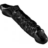 Master Series Mamba Penis Sleeve - Zwart - - Zwart - Penissleeve's