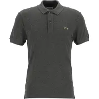 Lacoste Slim Fit polo - donkergrijs melange