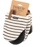 Tiseco Keukenhandschoen Home Studio Sherlock Cable Black (Set van 2)
