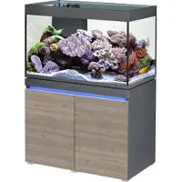 Eheim Set Incpiria Reef 330 | 330L | 100 x 60 x 65 CM Graphit/Rustic Oak