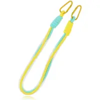 LGT JWLS Telefoonkoord 75cm - Fel geel & Blauw