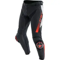 Dainese Super Speed S26 geperforeerde leren motorfietsbroeken Maat