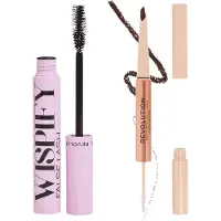 Revolution Fluffy Brow Filter Duo Wenkbrauwpotlood 1 ml Dark Brown