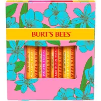 Burt’s Bees In volle bloei lippenbalsem cadeauset 4 Stück