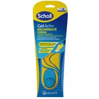 Scholl 4x GelActiv Inlegzolen Casual Large Maat 41-46.5 1 paar