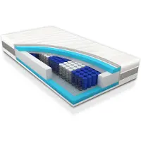 Droommatras Matras koudschuim 70x190 voor zwaardere mensen tot 150 kg Premium HR