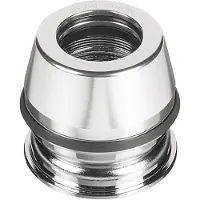 Ergotec - balhoofdset 1 1 8 a118sgk semi-geïntegreerd met draad - zilver