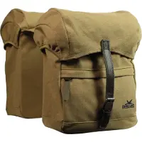 Greenlands dubbele fietstas travel bag 40 liter 30 x 37 x 17 cm zandkleur