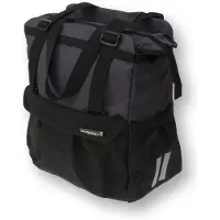 Basil Shopper Enkele fietstas - Zwart - 20 Liter