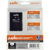 Jupio Kit : Batterie NP-BX1 (2x) + Chargeur USB Double