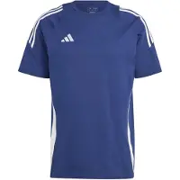 Adidas Functioneel shirt 'Tiro 24' enziaan / wit
