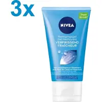 Nivea Essentials Verfrissende Reinigingsgel Norm/Gem. Huid 3x150ml