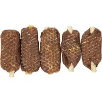 Flamingo Hapki - Snack Honden - Hapki Munchy Sticks With Duck 7,5cm 5st 100gr - 5st - 129026 - 5st
