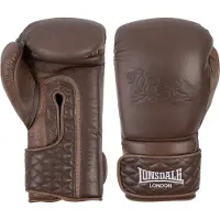 Lonsdale Vintage Spar Gloves Leather Boxing Gloves Bruin 14 oz