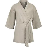 Yumeko Kimono Gewassen Linnen L Natural - Eco, Bio & Fairtrade