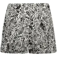 B.NOSY gebloemde skort Malon groen/offwhite Rok Meisjes Polyester Bloemen - maat 116