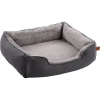 Flamingo Carlota - Mand Honden - Mand Carlota Rechthoekig+rits Grijs 80x67x22cm - 1st - 132083 - 1st