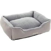 Flamingo Mand Alisha Rechthoekig Grijs 80x67x22cm