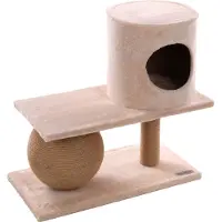 Flamingo Kali Maha - Krabpaal Katten - Krabpaal Maha Beige 60x31x58,5cm - 1st - 135878 - 1st