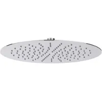 Ivy Aia Hoofddouche Slim 30cm Eco-Air - Chroom - Messing - Kranen, Douchekranen, Hoofddouches - 8718835180652 - Kranen, Douchekranen, Hoofddouches