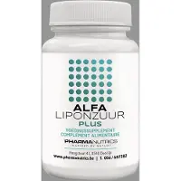 Pharmanutrics ALFALIPONZUUR 60 v-caps - Zenuwstelsel - Neuropathie- Anti-oxydant // Natuurlijk // Hypo-allergeen // Voedingssupplement