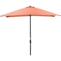 Garden Impressions Lotus parasol 250x250 cm - koper