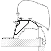 Thule Hobby Caravan Roof Adapter 2024