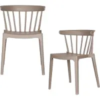 Woood Tuinstoel Bliss (set van 2)