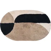 Veer Carpets Badmat bowie ovaal 50 x 80 cm