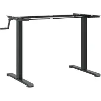 vidaXL Frame voor zit-sta bureaus (94-135)x60x(70-114) cm