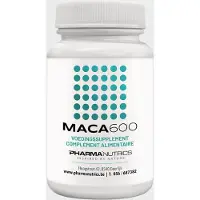 Pharmanutrics MACA 600 60 v-caps - Focus - Energie - Natuurlijk- Kruiden - Hypoallergeen